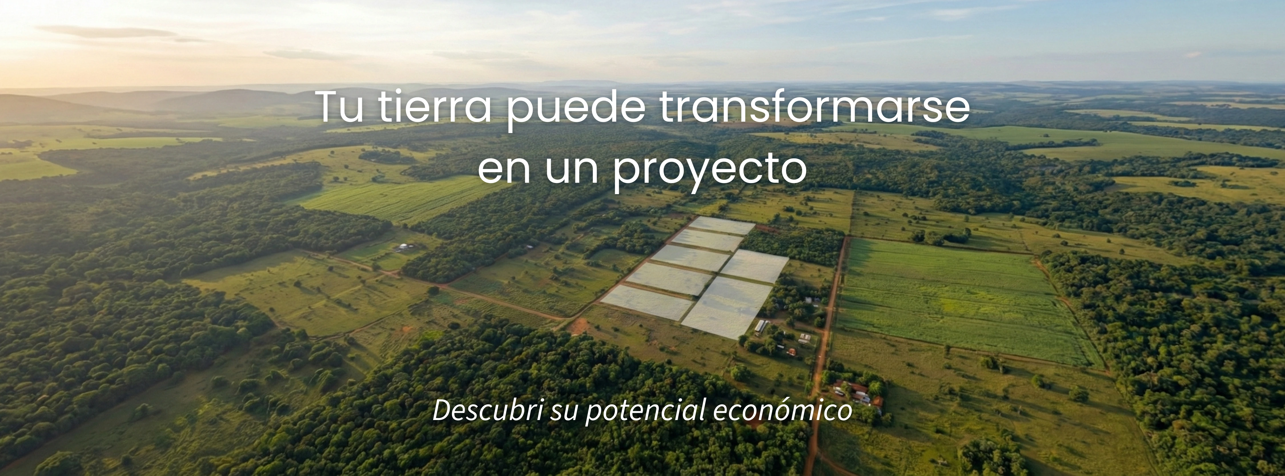 Tu terreno - Un paso firme hacia tu lugar propio